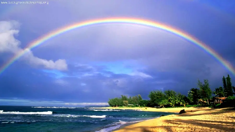 والپیپر سواحل و جزایر زیبای هاوایی با کیفیت full hd