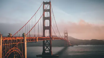 بک گراند 6K پل معلق گلدن گیت در سانفرانسیسکو مخصوص ویندوز