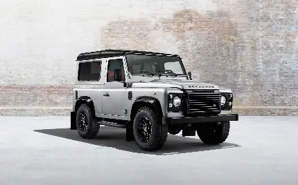 عکس ماشین شاسی بلند لندرور دیفندر Land Rover Defender با رنک طوسی