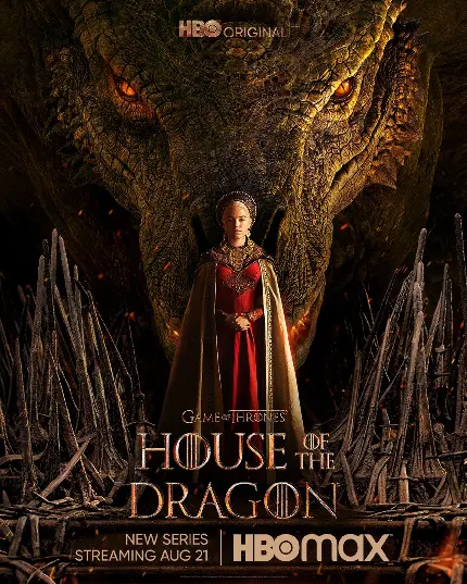 دانلود پوستر جدید سریال هاوس اف دراگون House of the Dragon 2022
