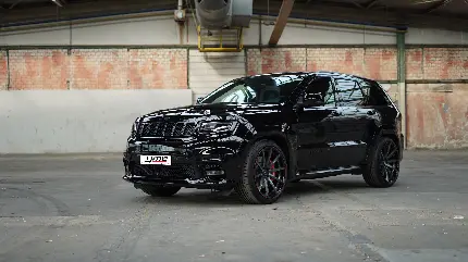 عکس پروفایل شاسی بلند مشکی مدل جیپ گرند چروکی Jeep Grand Cherokee