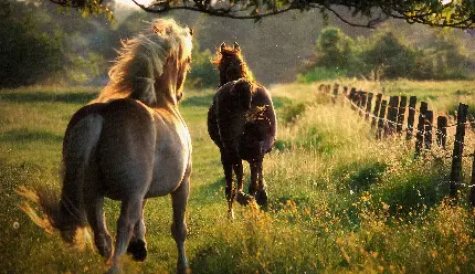 عکس اسب زیبا برای تصویر زمینه 4k
