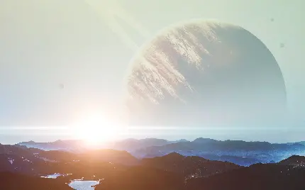 عکس طلوع خورشید برای استوری