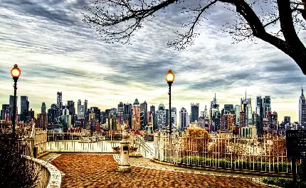 عکس شهر نیویورک برای چاپ بر روی بنر جهت استفاده بنگاه دار ها