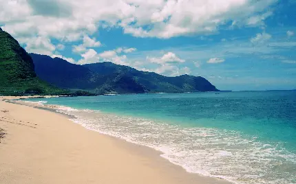 تصویر زمینه سواحل زیبای جزایر هاوایی