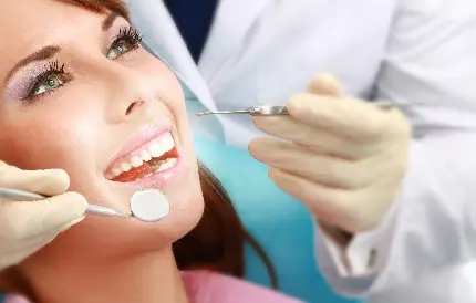 عکس دندان های سفید برای تبریک روز دندانپزشک در پروفایل