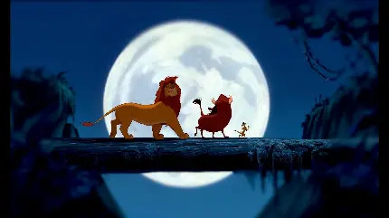تصویر زمینه از انیمیشن شیر شاه در مجموعه والت دیزنی