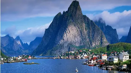 عکس طبیعت کشور نروژ واقعی 4k
