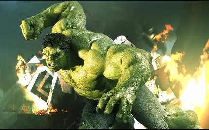 عکس هالک سبز رنگ Hulk برای پروفایل و والپیپر کامپیوتر