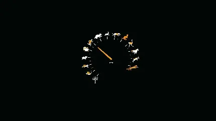 عکس جالب و با معنی سرعت شمار خودرو و تشابهش با سرعت جانداران