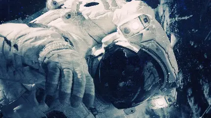 عکس فضانورد ناسا با کیفیت HD برای پروفایل