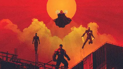 عکس دنیای مارول و فیلم Avengers انتقام جویان