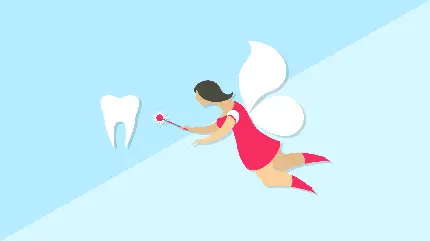 عکس دندان فانتزی و فرشته نجاتی به نام دندانپزشک برای پروفایل