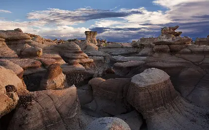 تصویر صخره های قارچی پارک ملی بدلندز