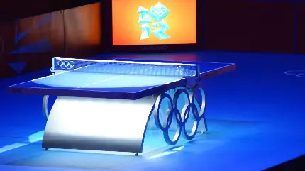 عکس میز تنیس المپیک