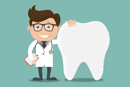 عکس فانتزی دندان و علم تخصصی دندانپزشکی برای پروفایل تلگرام