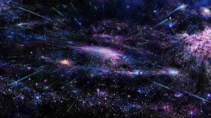 عکس زیبا و خیره کننده از کهکشان راه شیری برای پروفایل و پس زمینه