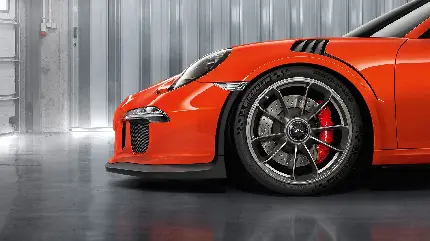 عکس و والپیپر خودوری پورشه 911 GT3 با رینگ های شیک و خاص