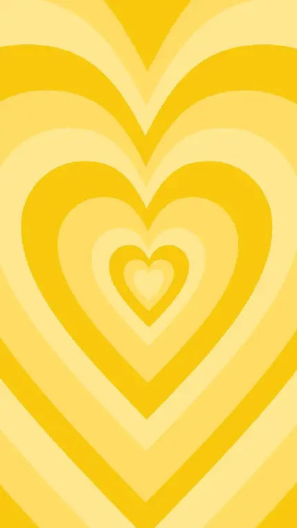 عکس زرد خفن قلبی با کیفیت بالا برای موبایل و پس زمینه چت