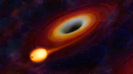 دانلود والپیپر سیاه چاله کهکشان راه شیری