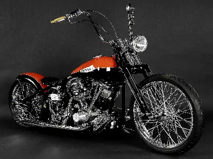 عکس موتور سیکلت مدل کلاسیک هارلی دیویدسون برای پروفایل