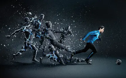 عکس رونالدو با جام در رئال مادرید