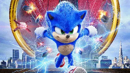 دانلود عکس و پوستر جدید فیلم سونیک Sonic با بازی جیم کری
