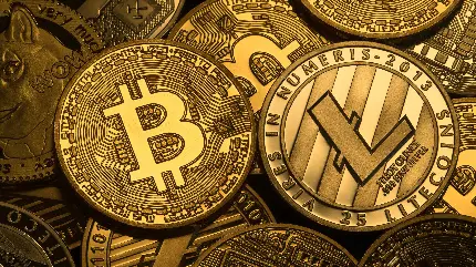 چاپ پوستر والپیپر بیت کوین BTC با کیفیت بالا برای کامپیوتر و لپتاپ