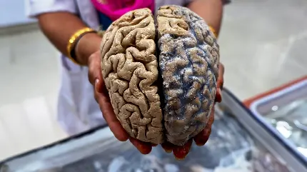 مغز انسان واقعی