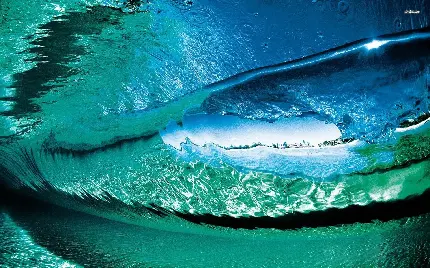 عکس با کیفیت آب موج اقیانوس از نزدیک