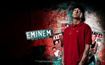 عکس Eminem امینم برای تصویر زمینه تب لت