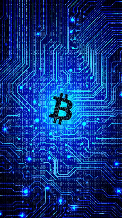 دانلود جدیدترین تصویر پس زمینه بیت کوین Bitcoin با کیفیت HD