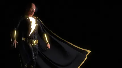 تصویر جدید و تازه فیلم Black Adam با بازی دوئین جانسون