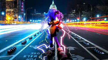 دانلود پوستر جدید فیلم Sonic The Hedgehog 2  با کیفیت بالا