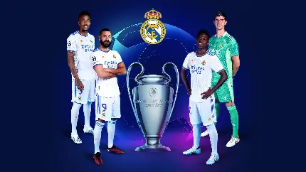 عکس چهاردهمین قهرمانی رئال مادرید در لیگ قهرمانان اروپا 2022