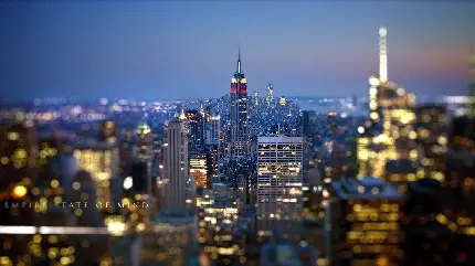 تصویر ساختمان امپایر استیت سازه معروف شهر نیویورک 