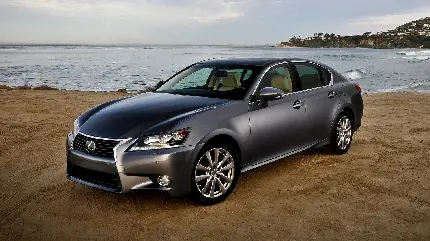 دانلود والپیپر 4k خودروی لکسوس جی اس Lexus GS برای کامپیوتر