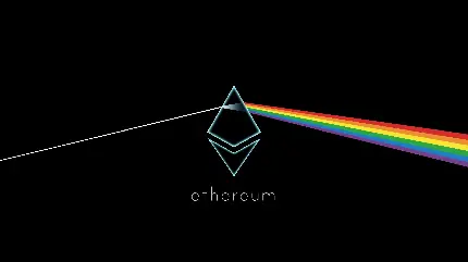 عکس زمینه اتریوم و پس زمینه اتریوم Ethereum برای گوشی موبایل