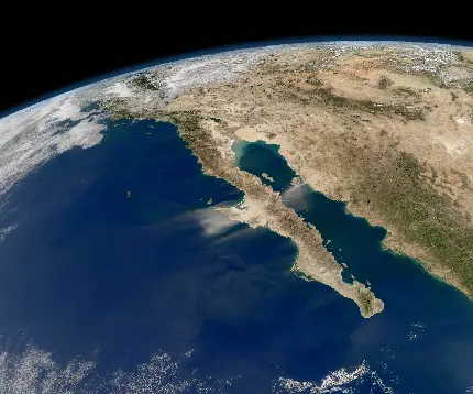 عکسی full HD از فراز کره زمین واقعی از ناسا