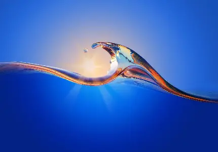 زیباترین تصویر زمینه آب شفاف و زلال با کیفیت 7K مخصوص دسکتاپ