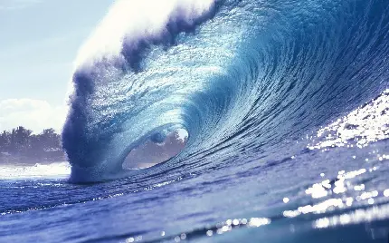 دانلود عکس پروفایل موج خروشان اقیانوس