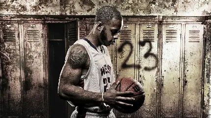 عکس بازیکن بسکتبال برای قرار دادن آن در پروفایل