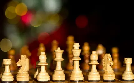 دانلود بک گراند بازی شطرنج با کیفیت بالا برای والپیپر دسکتاپ