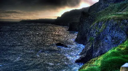 عکس دریا ساحل از ایرلند کشوری با طبیعت شگفت انگیز