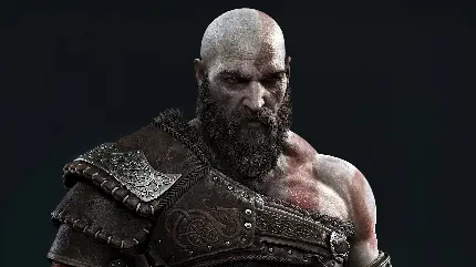 بهترین والپیپر سری بازی خدای جنگ God of War با پس زمینه سیاه و مشکی