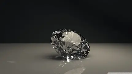 تصویر زیبای الماس گرانبها به صورت سه بعدی