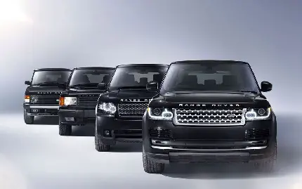 عکس استوک و رایگان لندرور دیفندر Land Rover Defender با رنگ مشکی