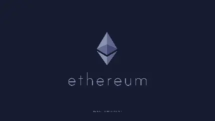 دانلود فایل وکتور پس زمینه مشکی اتریوم Ethereum