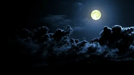 عکس پروفایل زیبای ماه کامل و درخشان مهتابی برای اینستاگرام
