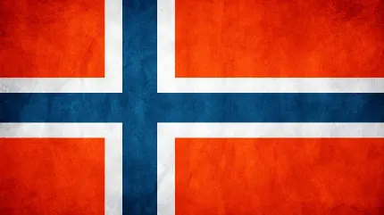 عکس با کیفیت پرچم نروژ
